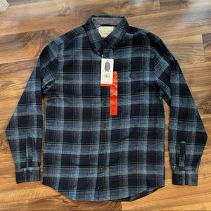 WEATHERPROOF Vintage | Mens Flannel Shirt | Blue